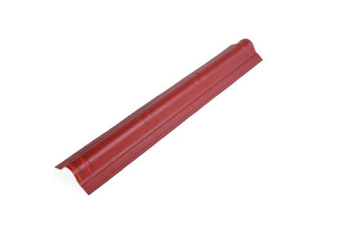 Коньковый элемент Ондувилла верхняя часть красный 1060х180х94 мм