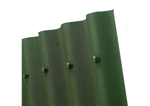 Лист кровельный волнистый Ондулин Smart зеленый 950х1950 мм