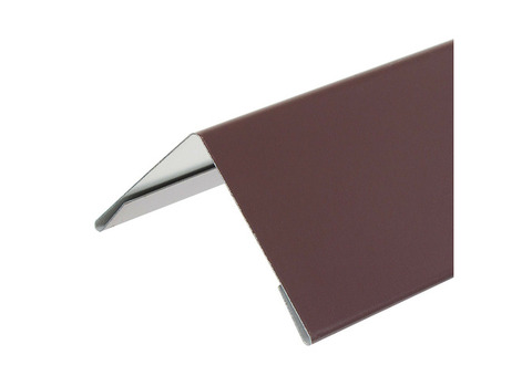 Уголок внешний металлический Технониколь Hauberk коричневый 1250х50х50 мм