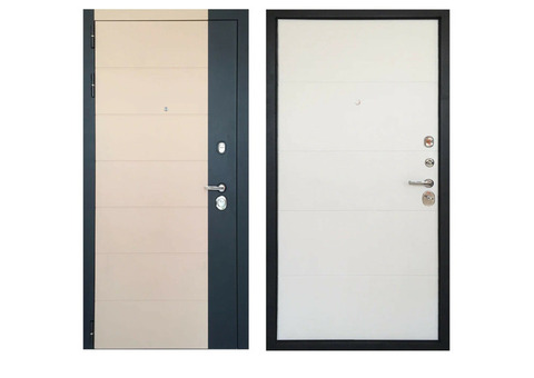 Дверь входная Дверной Континент Нова Ясень латте М033366 левая 960х2050 мм