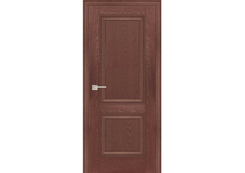 Дверь межкомнатная Profilo Porte PSB-28 Baguette экошпон Дуб Оксфорд темный глухое 2000х600 мм