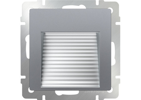 Подсветка Werkel LED встраиваемая 1 Вт 4000KK серебряный