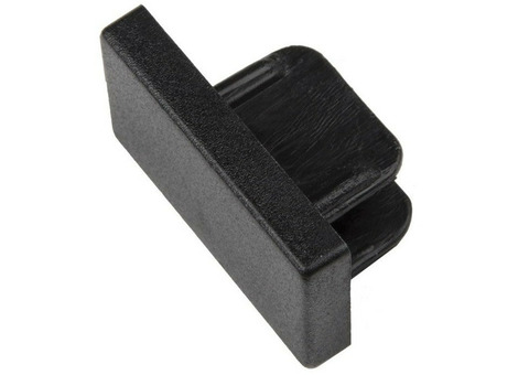 Заглушка торцевая для шинопровода Volpe UFB-Q122 C21 Black 1 Polybag черная