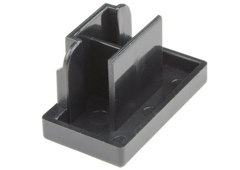 Заглушка торцевая для шинопровода Volpe UFB-Q123 UL-00007453 C21 Black1 Polybag черная