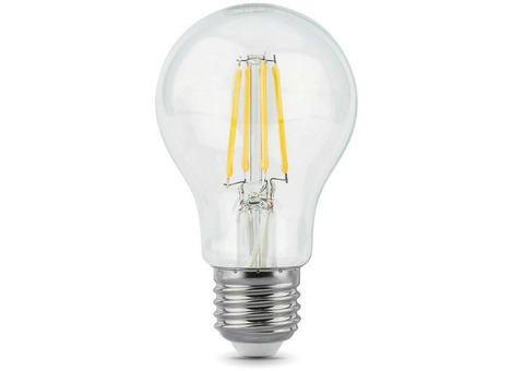 Лампа светодиодная Gauss 102802110-S Filament A60 10W E27 2700К step dimmable