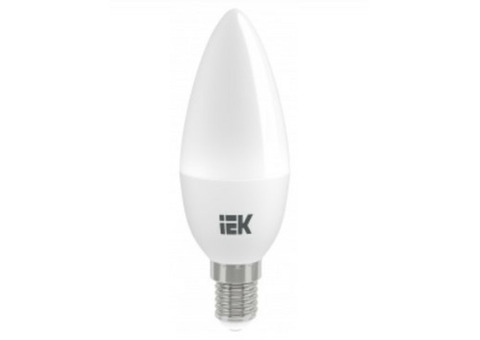 Лампа светодиодная IEK LED C35 свеча 5Вт 230В 4000К E14 LLE-C35-5-230-40-E14