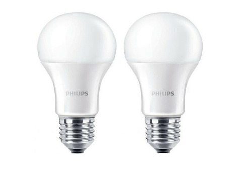 Лампа светодиодная Philips 929001900227 ESS LEDBulb 11-95Вт E27 1CT/12RCA 3000К 2 штуки