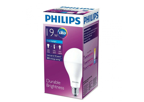 Лампа светодиодная Philips LedBulb A80 E27 19W 6500K