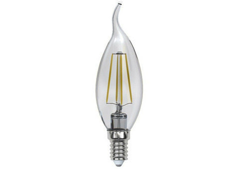 Лампа светодиодная Uniel Multibright LED-CW35-5W/E14 прозрачная 3000K