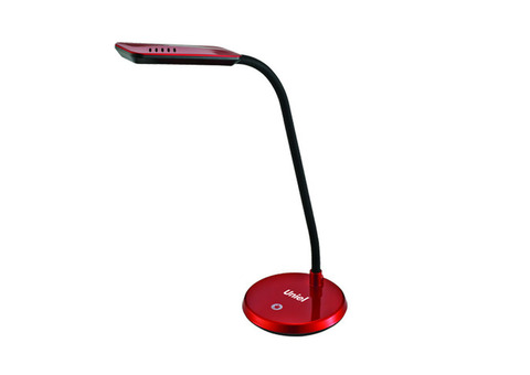 Настольная лампа Uniel LED Premium TLD-510 Red красная LED 6W 220V