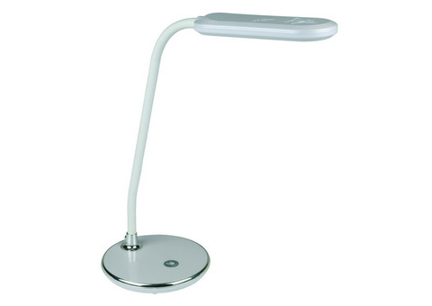 Настольная лампа Uniel TLD-522 Silver серебристая LED 4W 220V