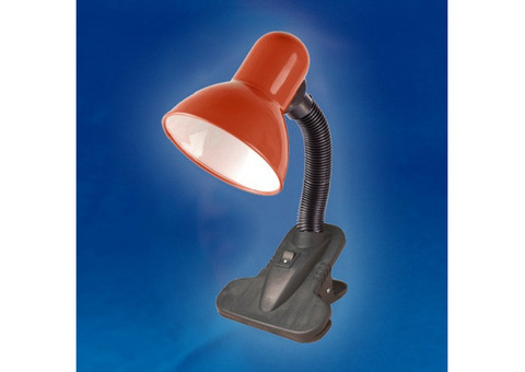 Настольная лампа Uniel Universal TLI-202 красная E27 60W 220V