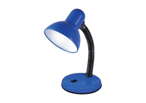 Настольная лампа Uniel Universal TLI-224 голубая E27 60W 220V