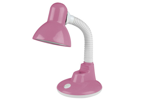 Настольная лампа Uniel Школьная серия TLI-227 Pink розовый E27 60W 220V