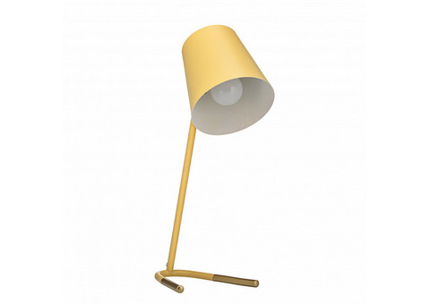 Настольная лампа Lamplandia Skora L1159P желтый 40W 220V