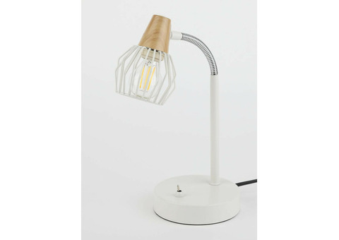 Настольная лампа Rivoli Naturale 7002-501 белый 40W 220V