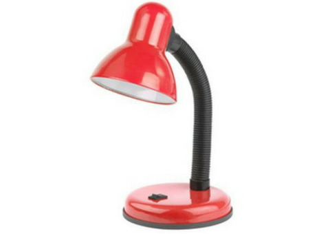 Настольная лампа Эра N-120 красная E27 40W 220V