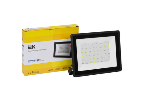 Прожектор светодиодный IEK СДО 06-70 IP65 6500K