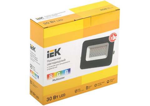 Прожектор IEK LED СДО 07-30RGB