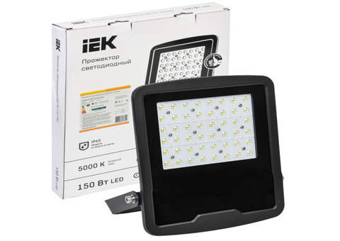 Прожектор светодиодный IEK СДО 08-150 PRO LPDO8-01-150-120-50-K02 150Вт 5000К