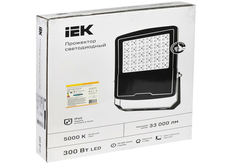 Прожектор светодиодный IEK СДО 08-300 PRO LPDO8-01-300-120-50-K02 300Вт 5000К