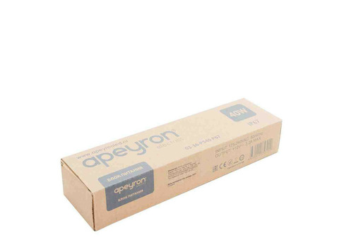 Блок питания влагозащищенный Apeyron 12 В 40Вт IP67