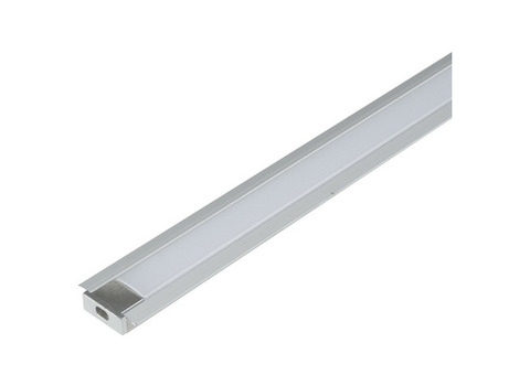 Врезной профиль для светодиодной ленты Uniel UFE-K01 Silver/Frozen 200 Polybag 200 см с аксессуарами