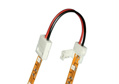 Коннектор Uniel UCX-SS2/B20-NNN White 020 Polybag для соединения светодиодных лент 5050