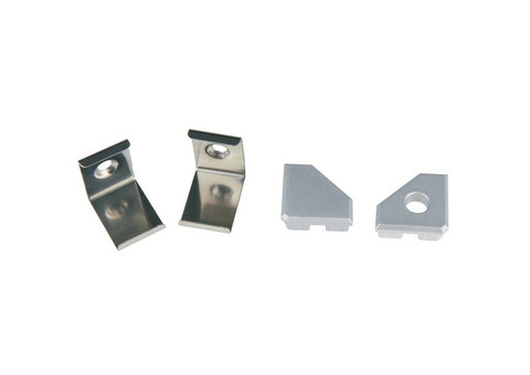 Набор аксессуаров Uniel UFE-N13 Silver A Polybag для алюминиевого профиля