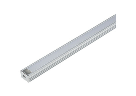 Накладной профиль для светодиодной ленты Uniel UFE-A10 Silver 200 Polybag 200 см