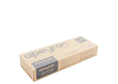 Блок питания влагозащищенный Apeyron 12 В 150Вт IP67