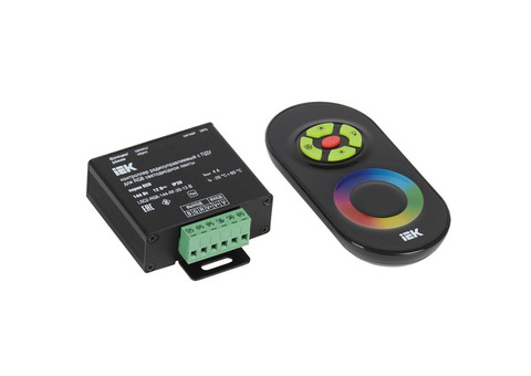 Контроллер cветодиодной системы IEK Rgb 3 канала 12В 4А 144Вт