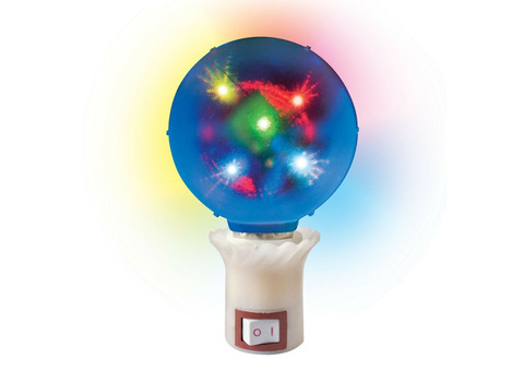 Светильник светодиодный Volpe ULI-Q309 1,5W/RGB White Диско шар звезды 3D 800 мм 220В