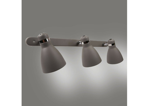 Спот Arte Lamp Mercoled A5049PL-3GY серый 3хE27х40W