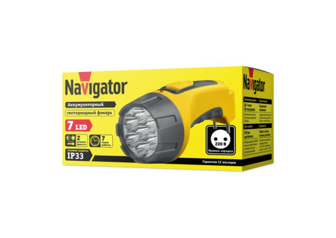 Фонарь аккумуляторный Navigator NPT-CP04-ACCU