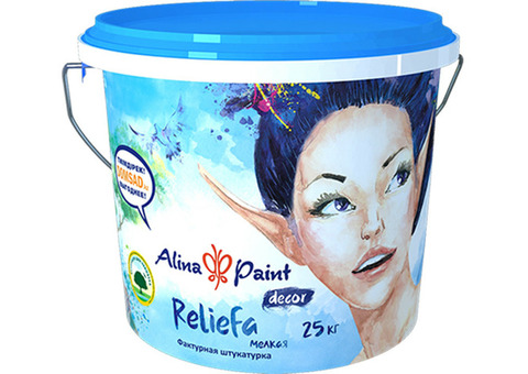Декоративная штукатурка Alina Paint Reliefa 25 кг