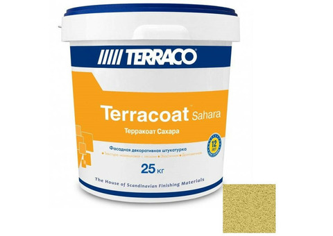 Штукатурка фасадная Terraco Terracoat Sahara 1,5 мм 25 кг