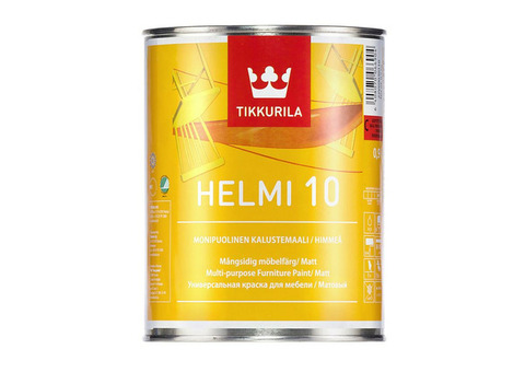 Краска для мебели Tikkurila Helmi 10 А матовая 0,9 л