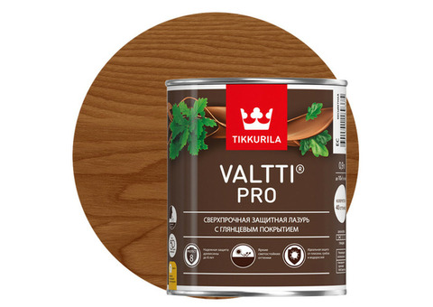 Антисептик Tikkurila Valtti Pro красное дерево 0,9 л