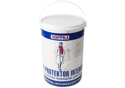 Защитное покрытие Soppka OSB Protektor Interior огнебиозащитное 5 кг