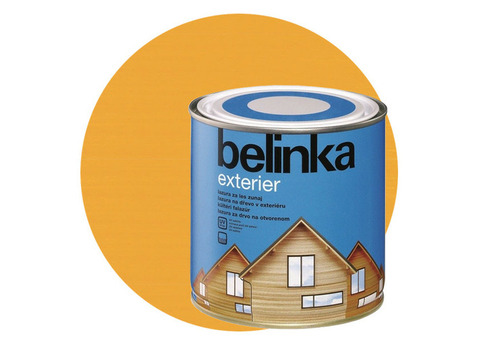 Пропитка для древесины Belinka Exterier № 62 Радужно-желтый 0,75 л