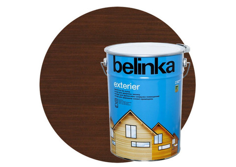 Пропитка для древесины Belinka Exterier № 69 Горячий шоколад 10 л