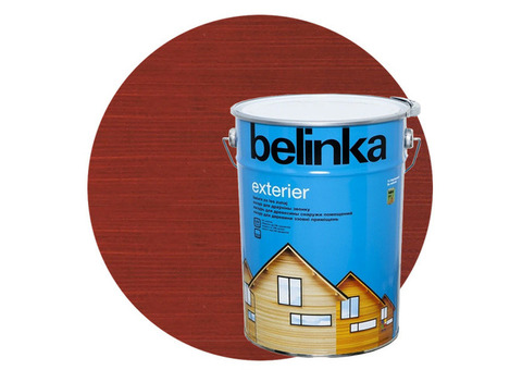 Пропитка для древесины Belinka Exterier № 71 Кораллово-красный 10 л