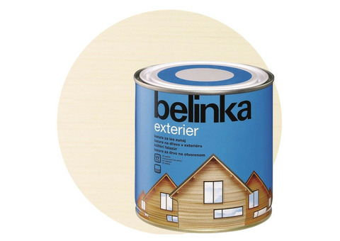 Пропитка для древесины Belinka Exterier № 73 Сметанно-белый 0,75 л