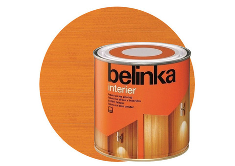 Пропитка для древесины Belinka Interier № 66 Золотое яблоко 0,75 л