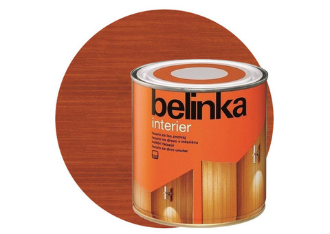 Пропитка для древесины Belinka Interier № 67 Ориентально-оранжевый 0,75 л