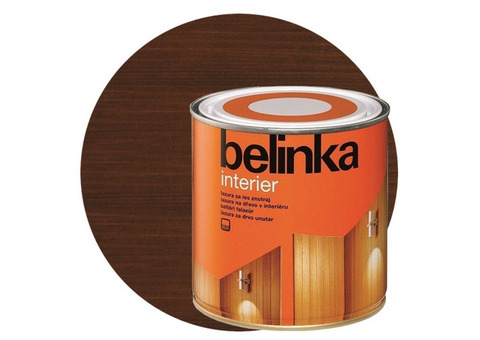 Пропитка для древесины Belinka Interier № 69 Горячий шоколад 0,75 л