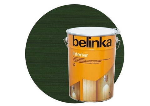 Пропитка для древесины Belinka Interier № 70 Хвойно-зеленый 10 л