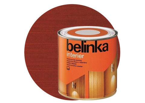 Пропитка для древесины Belinka Interier № 71 Кораллово-красный 0,75 л
