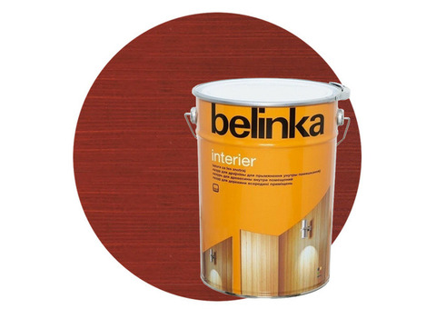 Пропитка для древесины Belinka Interier № 71 Кораллово-красный 10 л